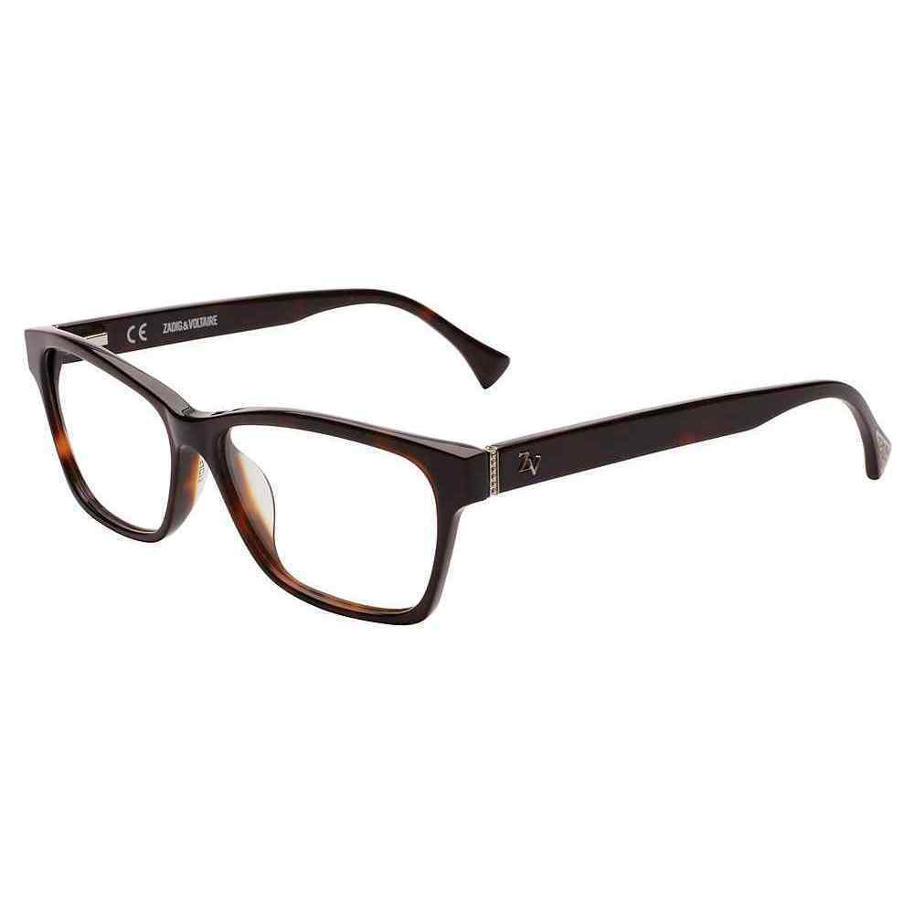 ZADIG & VOLTAIRE OPTICAL VZV012 Eyeglasses BROWN-01AY 54mm